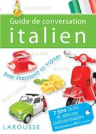 Couverture du livre « Guide de conversation italien » de  aux éditions Larousse