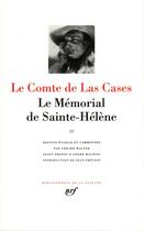 Couverture du livre « Le mémorial de Sainte-Hélène Tome 2 » de E De Las Cases aux éditions Gallimard