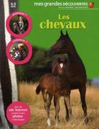 Couverture du livre « Les chevaux » de Caroline Stamps aux éditions Gallimard-jeunesse