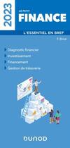 Couverture du livre « Le petit finance : l'essentiel en bref (édition 2023) » de Fabrice Briot aux éditions Dunod