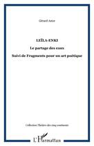 Couverture du livre « Leila-Enki ; le partage des eaux » de Gerard Astor aux éditions Editions L'harmattan
