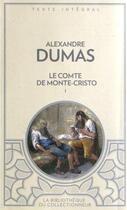 Couverture du livre « Le comte de Monté-Cristo Tome 1 » de Alexandre Dumas aux éditions Archipoche