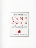Couverture du livre « L'âne rose » de Janis Ezerins aux éditions Vilo