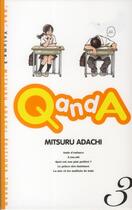 Couverture du livre « Q and A Tome 3 » de Mitsuru Adachi aux éditions Delcourt