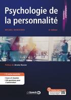 Couverture du livre « Psychologie de la personnalité » de Michel Hansenne aux éditions De Boeck Superieur