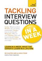 Couverture du livre « Tackling Interview Questions in a Week: Teach Yourself » de Shapiro Mo aux éditions Hodder Education Digital