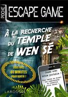Couverture du livre « À la recherche du temple de Wen Sé » de Nicolas Trenti aux éditions Larousse