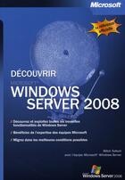Couverture du livre « Découvrir Windows server 2008 » de Mitch Tulloch aux éditions Microsoft Press