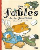 Couverture du livre « Les fables de La Fontaine » de Jean-Pierre Corderoc'H et La Fontaine Jean De aux éditions Lito