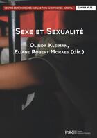 Couverture du livre « Sexe et sexualité » de Olinda Kleiman aux éditions Presses De La Sorbonne Nouvelle