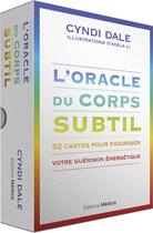 Couverture du livre « L'oracle du corps subtil : 52 cartes pour favoriser votre guérison énergétique » de Cyndi Dale et Adela Li aux éditions Medicis