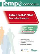 Couverture du livre « Entrée en IFAS/IFAP ; toutes les épreuves » de  aux éditions Vuibert