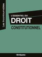 Couverture du livre « L'essentiel du droit constitutionnel » de  aux éditions Studyrama