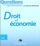 Couverture du livre « Questions reponses - droit et economie » de Bernet-Rollande L. aux éditions Gualino