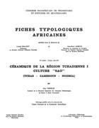 Couverture du livre « Fiches typologiques africaines : Céramique de la région tchadienne I et II : culture sao (Tchad, Cameroun, Nigeria) » de Guy Verron aux éditions Societe D'ethnologie