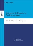 Couverture du livre « Entrepôts de données et analyse en ligne » de Alain Casali aux éditions Rnti