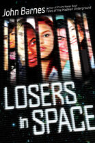 Couverture du livre « Losers in Space » de John Barnes aux éditions Penguin Group Us