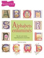 Couverture du livre « Alphabets Enlumines ; Plus De Cent Lettres Magnifiquement Enluminees » de Patricia Carter aux éditions Dessain Et Tolra