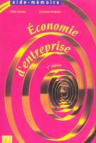Couverture du livre « Économie d'entreprise (7e édition) » de Gilles Bressy et Christian Konkuyt aux éditions Sirey