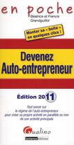 Couverture du livre « Devenez auto-entrepreuneur en 2011 (3e édition) » de Beatrice Grandguillot aux éditions Gualino