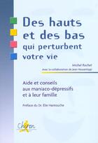 Couverture du livre « Des hauts et des bas qui pertubent votre vie » de Michel Rochet aux éditions Chiron