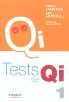 Couverture du livre « Test de qi - tome 1 » de Carter/Russell aux éditions Organisation