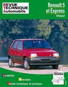 Couverture du livre « Renault 5 et express - moteur diesel 1.6 » de Etai aux éditions Etai