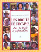 Couverture du livre « LES DROITS DE L'HOMME DANS LA BIBLE » de Hari/Verdoodt aux éditions Signe