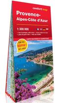 Couverture du livre « Provence-Alpes-Côte d'Azur 1/300.000 (édition 2022) » de  aux éditions Expressmap
