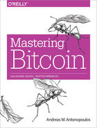 Couverture du livre « Mastering Bitcoin » de Andreas M. Antonopoulos aux éditions O'reilly Media