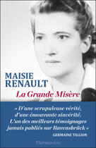 Couverture du livre « La grande misère » de Maisie Renault aux éditions Flammarion