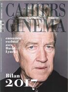 Couverture du livre « Cahiers du cinema n 739 - bilan 2017 + interview david lynch-decembre 2017 » de  aux éditions Revue Cahiers Du Cinema