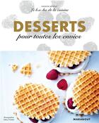 Couverture du livre « Le b.a-ba de la cuisine ; desserts pour toutes les envies » de Natacha Arnoult et Valery Guedes aux éditions Marabout