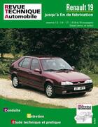 Couverture du livre « Renault 19 - moteurs essence 1.2-1.4-1.7-1.8, 8 et 16 soupapes, moteurs diesel, atmo. et turbo, jusq » de  aux éditions Etai