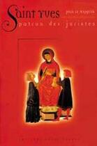 Couverture du livre « Saint Yves ; patron des juristes » de Jean Le Mappian aux éditions Elor