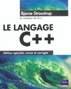 Couverture du livre « C++, stroustrup ed. revue et corrigee » de Bjarne Stroustrup aux éditions Pearson