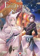 Couverture du livre « The eminence in shadow Tome 9 » de Tozai et Daisuke Aizawa et Anri Sakano aux éditions Bamboo