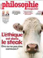 Couverture du livre « Philosophie magazine n 117 l ethique est dans le steack mars 2018 » de  aux éditions Philo Revue