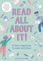 Couverture du livre « Read all about it ! 10 mini-magazines to make and share » de Baczynski Kristyna aux éditions Laurence King