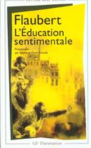 Couverture du livre « L'éducation sentimentale » de Gustave Flaubert aux éditions Flammarion