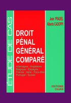 Couverture du livre « Droit pénal général et comparé » de Pradel/Cadoppi aux éditions Cujas