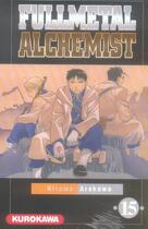 Couverture du livre « Fullmetal alchemist Tome 15 » de Hiromu Arakawa aux éditions Kurokawa