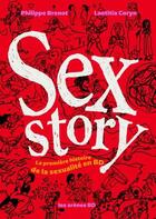 Couverture du livre « Sex story » de Philippe Brenot et Laetitia Coryn aux éditions Les Arenes