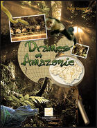Couverture du livre « Drames en Amazonie » de René Vincent aux éditions Crepin Leblond