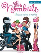 Couverture du livre « Les nombrils : Intégrale vol.1 : Tomes 1 à 4 : jeunes, belles et vaches » de Maryse Dubuc et Delaf aux éditions Dupuis