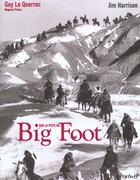 Couverture du livre « Sur la piste de big foot » de Jim Harrison et Guy Le Querrec aux éditions Textuel