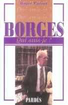 Couverture du livre « Borges » de Roger Parisot aux éditions Pardes