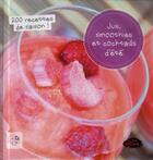 Couverture du livre « Jus, smoothies et cocktails d'été » de  aux éditions Les Malins