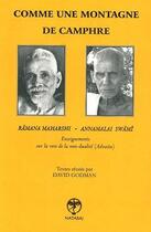 Couverture du livre « Comme une montagne de camphre ; enseignements de Ramana Maharshi... » de David Godman aux éditions Nataraj