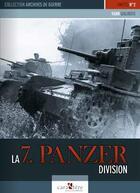 Couverture du livre « La 7. Panzer division » de Yann Galibois aux éditions Caraktere